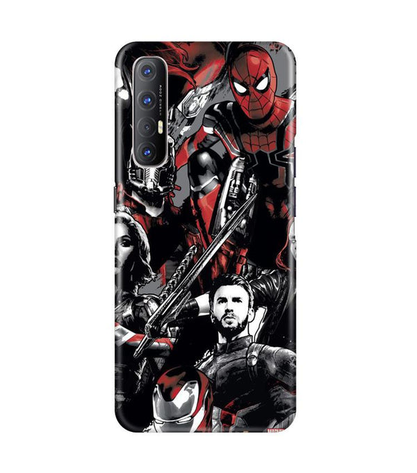 Avengers Case for Oppo Reno3 Pro (Design - 190)