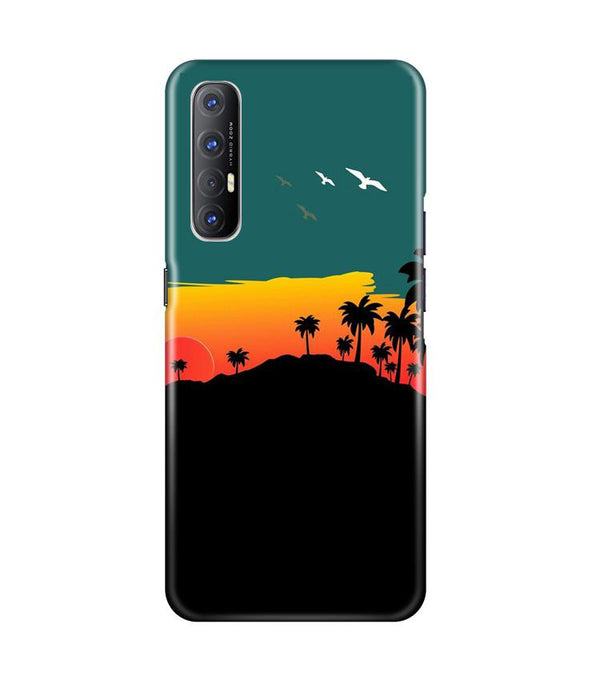 Sky Trees Case for Oppo Reno3 Pro (Design - 191)