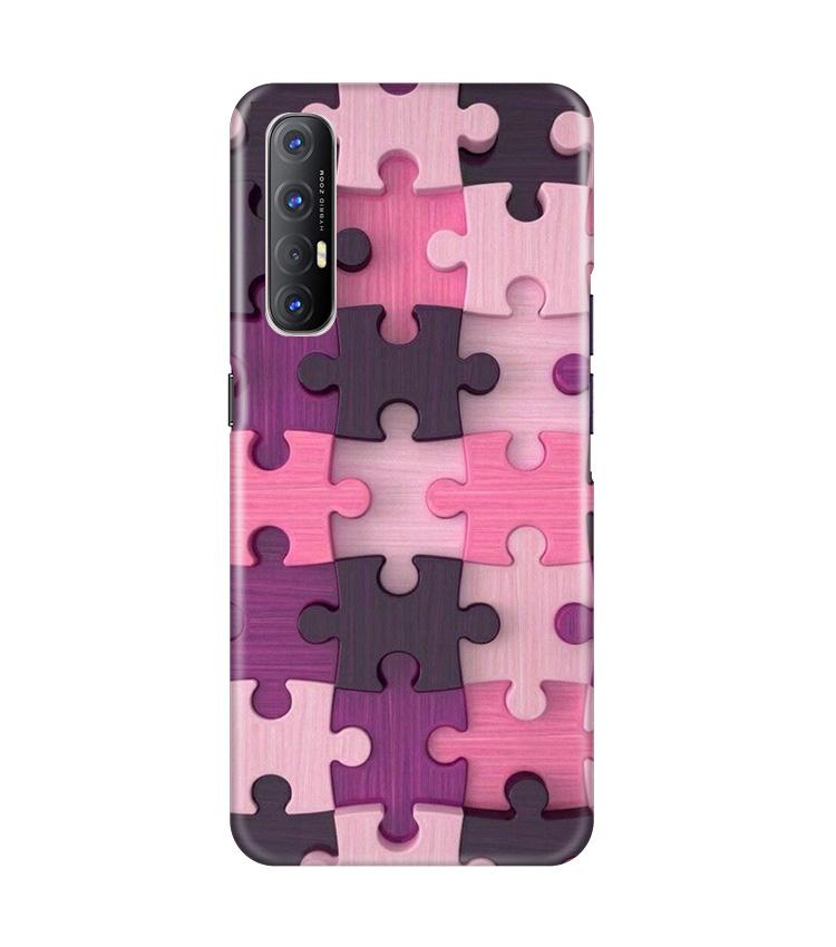 Puzzle Case for Oppo Reno3 Pro (Design - 199)