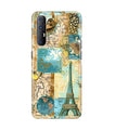 Travel Eiffel Tower Case for Oppo Reno3 Pro (Design No. 206)