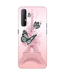 Eiffel Tower Mobile Back Case for Oppo Reno3 Pro (Design - 211)