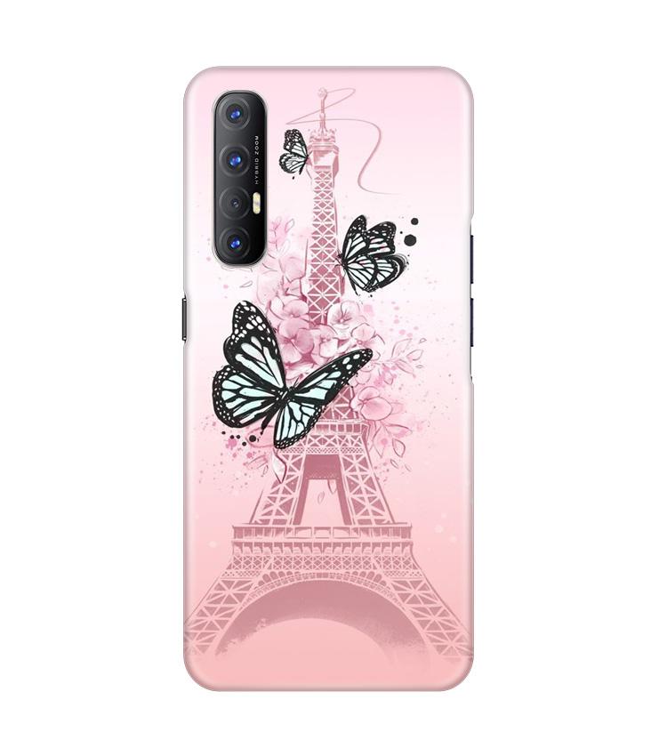 Eiffel Tower Case for Oppo Reno3 Pro (Design No. 211)