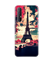 Eiffel Tower Mobile Back Case for Oppo Reno3 Pro (Design - 212)
