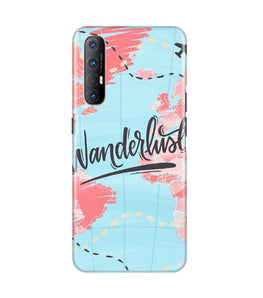 Wonderlust Travel Case for Oppo Reno3 Pro (Design No. 223)