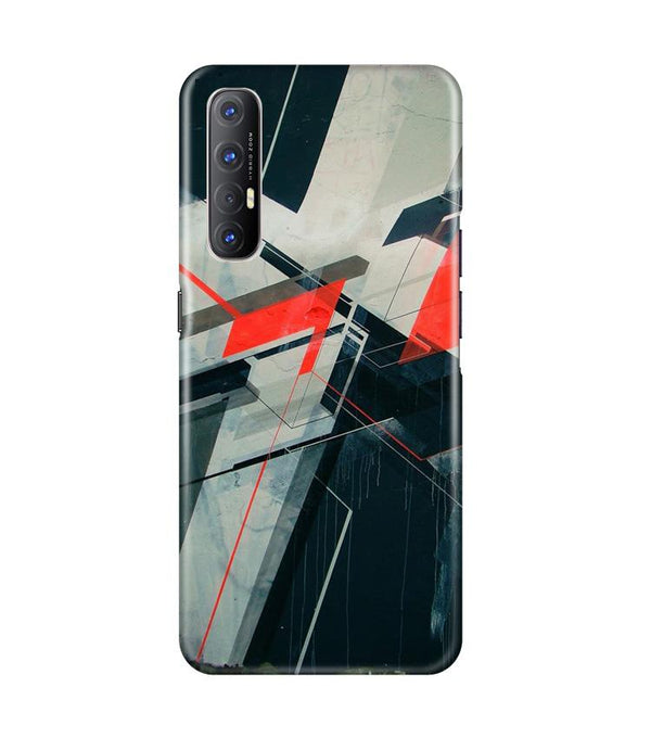 Modern Art Case for Oppo Reno3 Pro (Design No. 231)