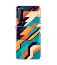 Modern Art Mobile Back Case for Oppo Reno3 Pro (Design - 233)