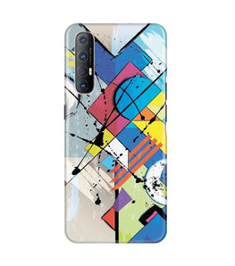 Modern Art Case for Oppo Reno3 Pro (Design No. 235)