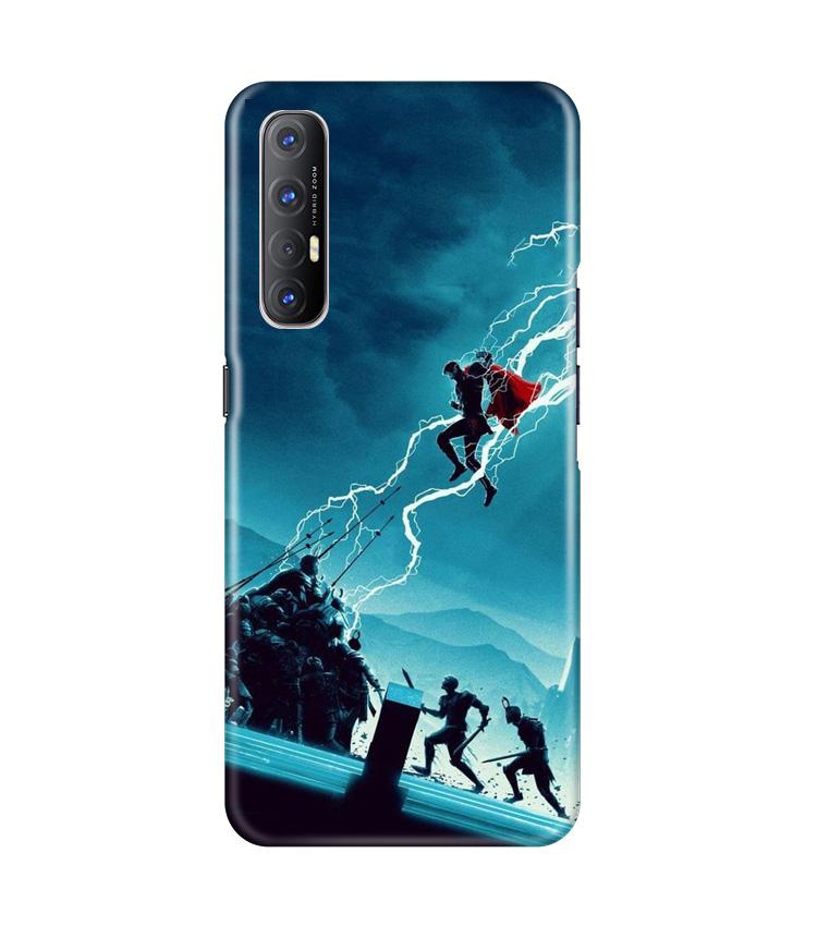 Thor Avengers Case for Oppo Reno3 Pro (Design No. 243)