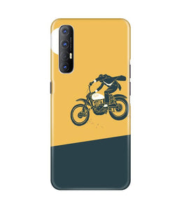 Bike Lovers Case for Oppo Reno3 Pro (Design No. 256)