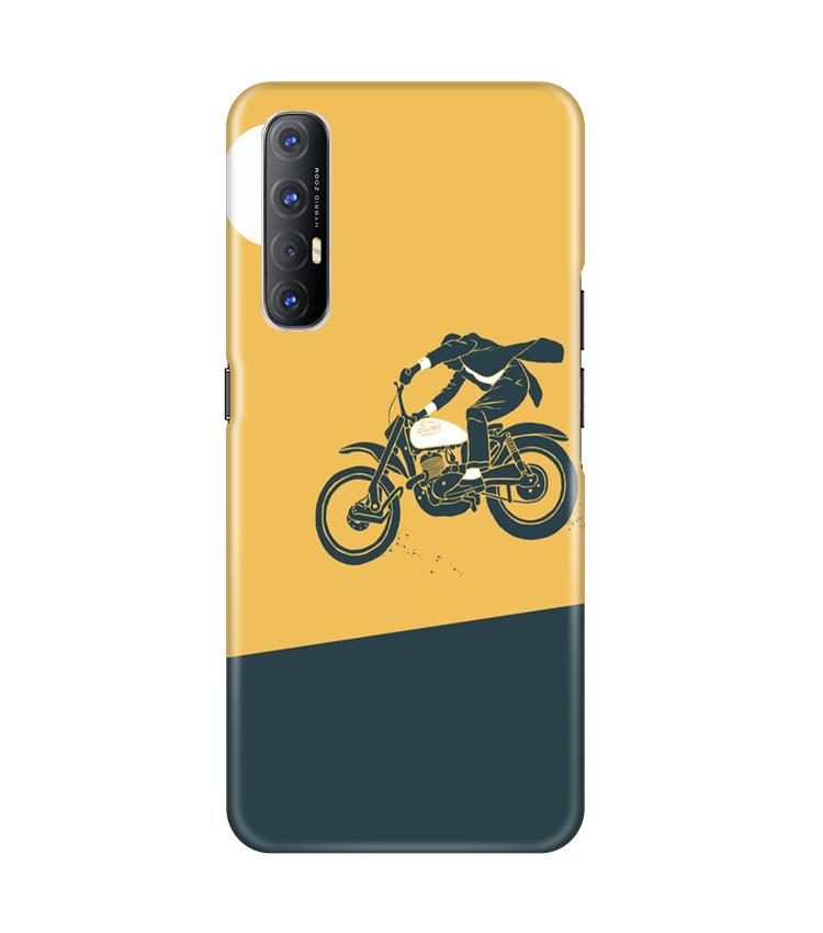 Bike Lovers Case for Oppo Reno3 Pro (Design No. 256)