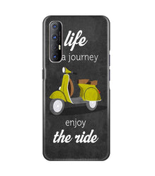 Life is a Journey Mobile Back Case for Oppo Reno3 Pro (Design - 261)