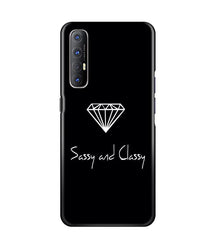 Sassy and Classy Mobile Back Case for Oppo Reno3 Pro (Design - 264)