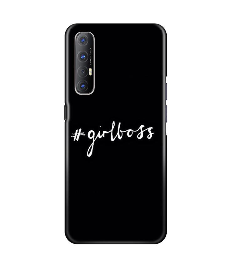 #GirlBoss Case for Oppo Reno3 Pro (Design No. 266)