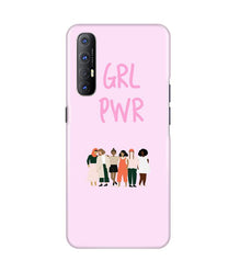 Girl Power Mobile Back Case for Oppo Reno3 Pro (Design - 267)