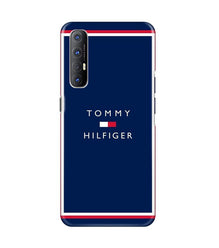 Tommy Hilfiger Mobile Back Case for Oppo Reno3 Pro (Design - 275)