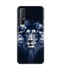 Lion Mobile Back Case for Oppo Reno3 Pro (Design - 281)