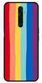 Rainbow MultiColor Metal Mobile Case for Oppo Reno 2Z   (Design No -03)