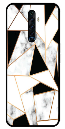 Marble Design2 Metal Mobile Case for Oppo Reno 2Z