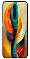 Modern Art Metal Mobile Case for Oppo Reno 2Z   (Design No -11)
