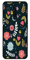 Floral Pattern2 Metal Mobile Case for Oppo Reno2 F   (Design No -12)