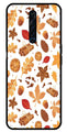 Autumn Leaf Metal Mobile Case for Oppo Reno 2Z   (Design No -19)