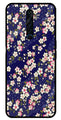 Flower Design Metal Mobile Case for Oppo Reno 2Z   (Design No -25)