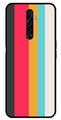 Muted Rainbow Metal Mobile Case for Oppo Reno 2Z   (Design No -31)