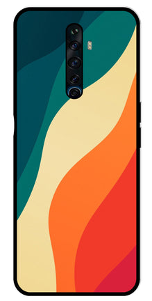 Muted Rainbow Metal Mobile Case for Oppo Reno 2Z