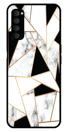 Marble Design2 Metal Mobile Case for Oppo Reno 4 Pro