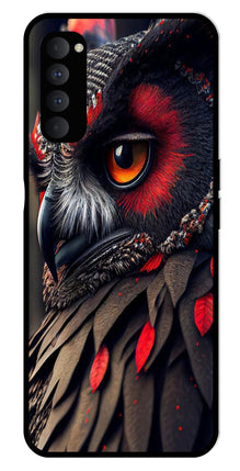 Owl Design Metal Mobile Case for Oppo Reno 4 Pro