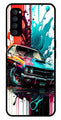 Vintage Car Metal Mobile Case for Oppo Reno 4 Pro   (Design No -29)