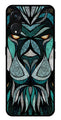 Lion Pattern Metal Mobile Case for Oppo Reno 8T   (Design No -40)