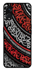 Qalander Art Metal Mobile Case for Oppo Reno 5F   (Design No -49)
