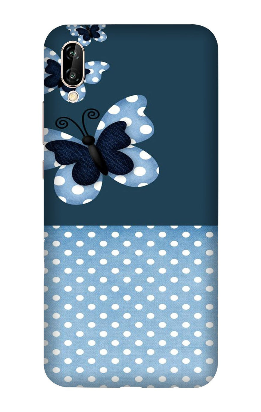 White dots Butterfly Case for Vivo Y90