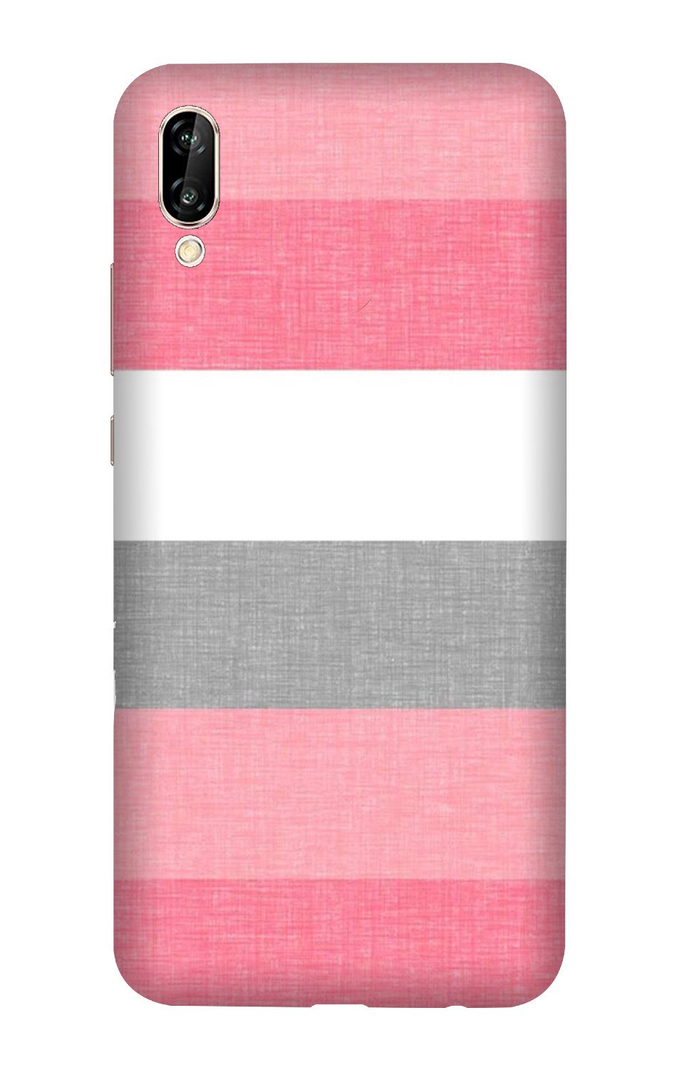 Pink white pattern Case for Vivo Y90