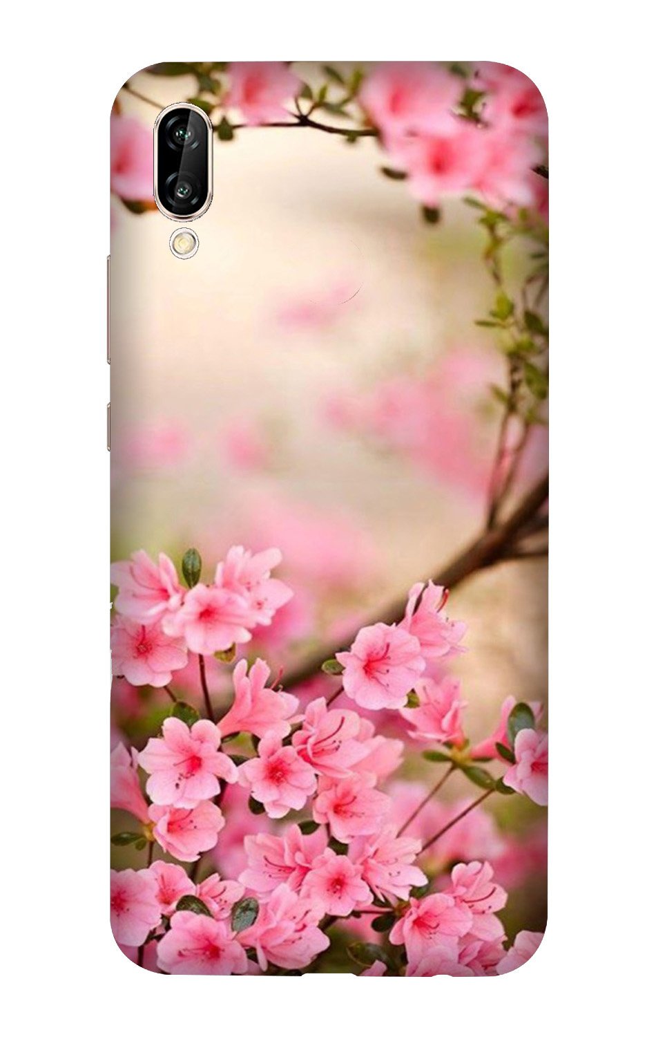Pink flowers Case for Vivo Y90