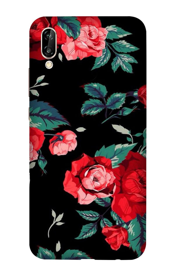 Red Rose2 Case for Vivo V11 Pro