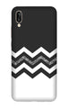 Black white Pattern2Case for Vivo V11 Pro