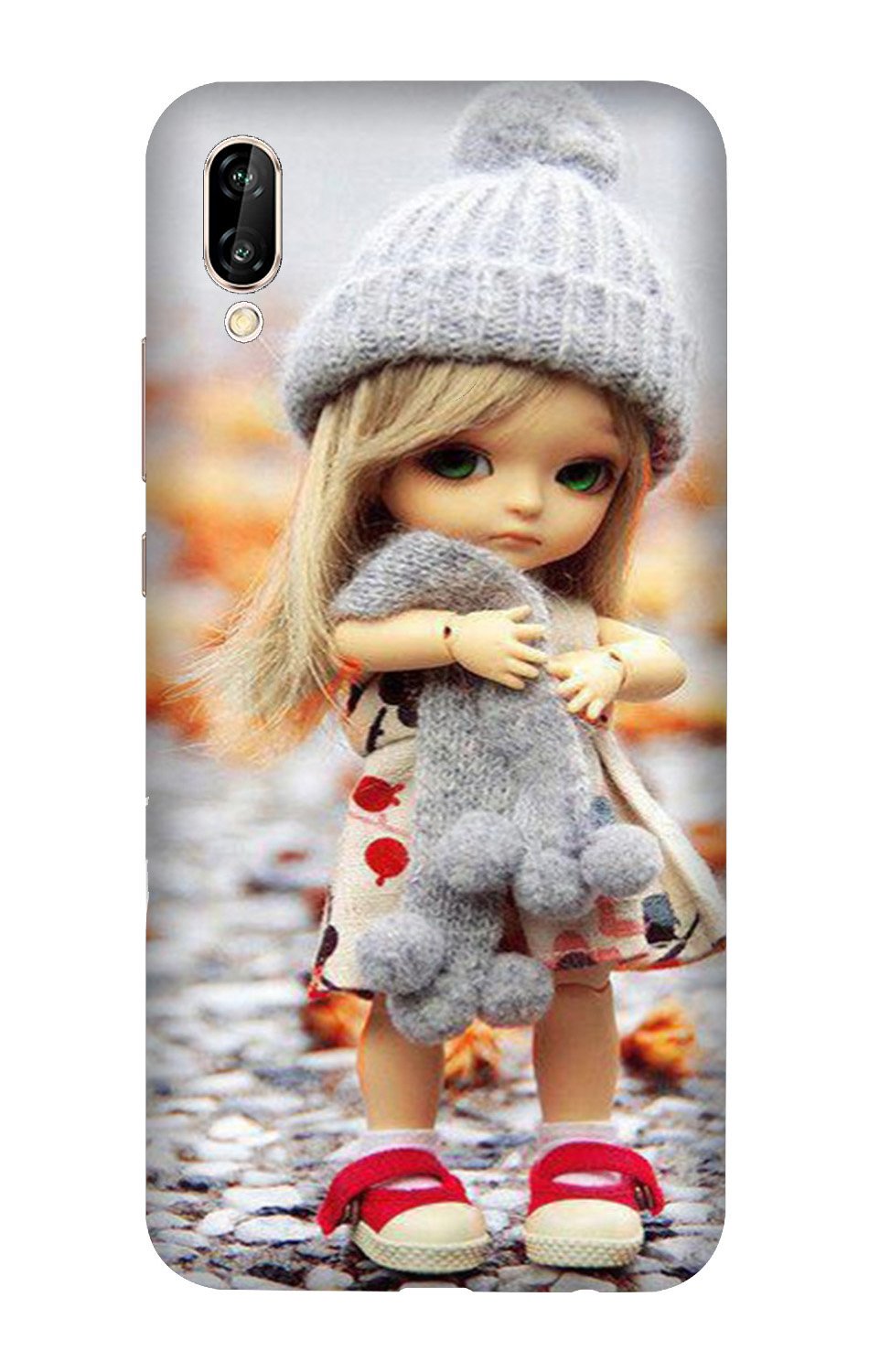 Cute Doll Case for Vivo Y90