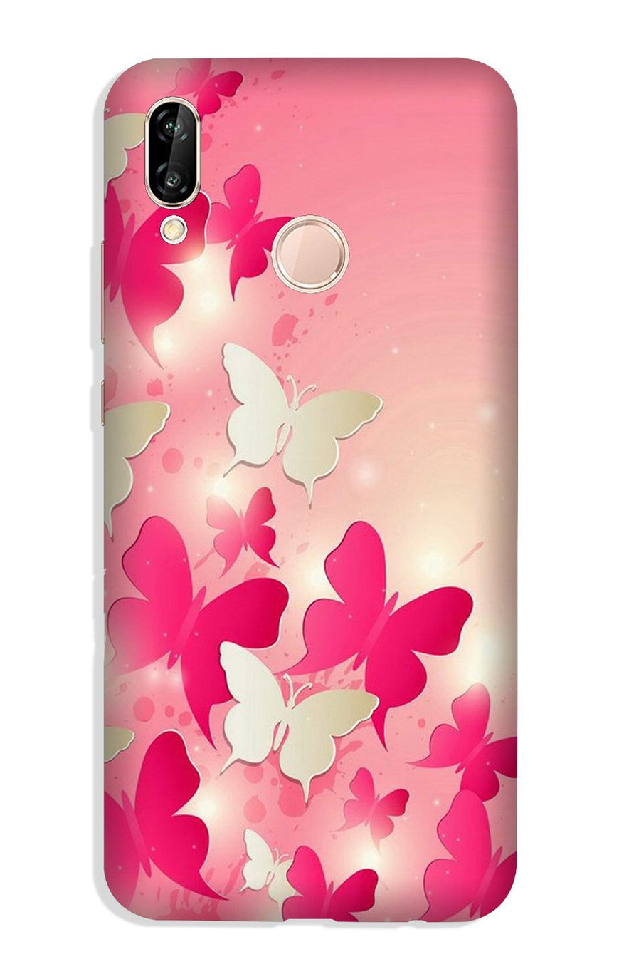 White Pick Butterflies Case for Vivo Y95/ Y93