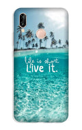 Life is short live it Case for Vivo Y95/ Y93