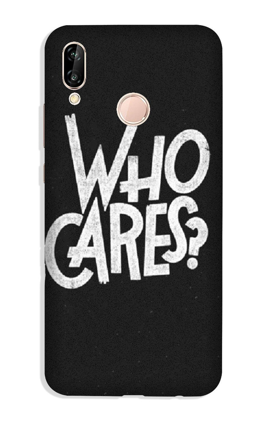 Who Cares Case for Vivo V9/ Y85