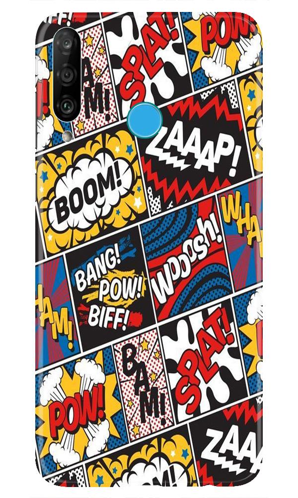 Boom Mobile Back Case for Huawei P30 Lite (Design - 302)