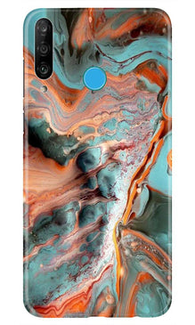 Marble Texture Mobile Back Case for Huawei P30 Lite (Design - 309)