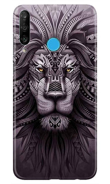 Lion Mobile Back Case for Huawei P30 Lite (Design - 315)