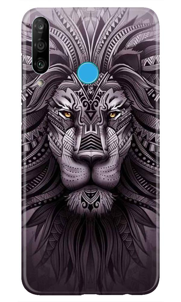 Lion Mobile Back Case for Huawei P30 Lite (Design - 315)