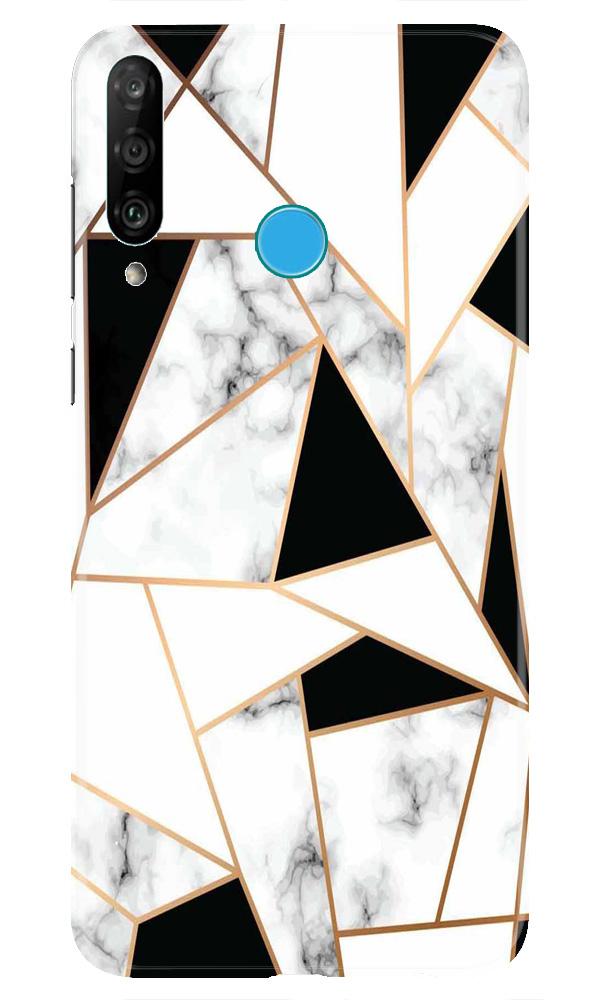 Marble Texture Mobile Back Case for Huawei P30 Lite (Design - 322)