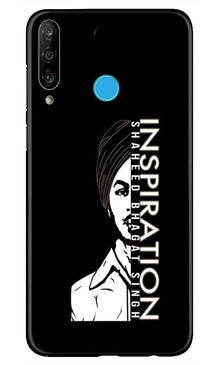 Bhagat Singh Mobile Back Case for Huawei P30 Lite (Design - 329)