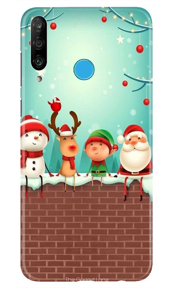 Santa Claus Mobile Back Case for Huawei P30 Lite (Design - 334)