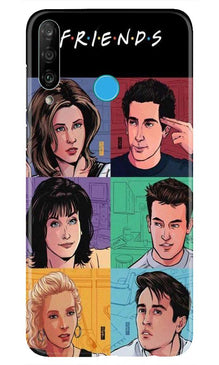 Friends Mobile Back Case for Huawei P30 Lite (Design - 357)